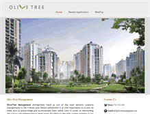 Tablet Screenshot of olivetreemanagement.com